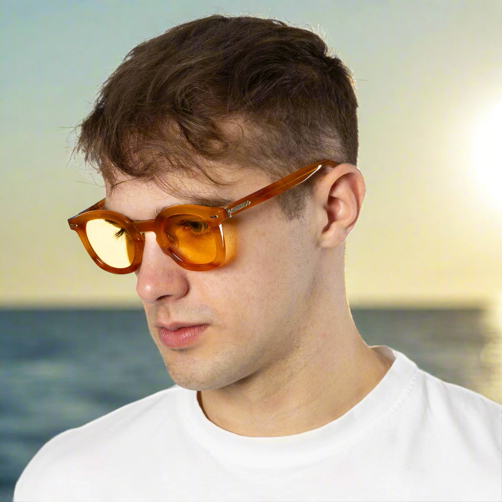 Shenstone - Tortoise Frame Yellow Lens