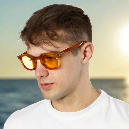 Shenstone - Tortoise Frame Yellow Lens