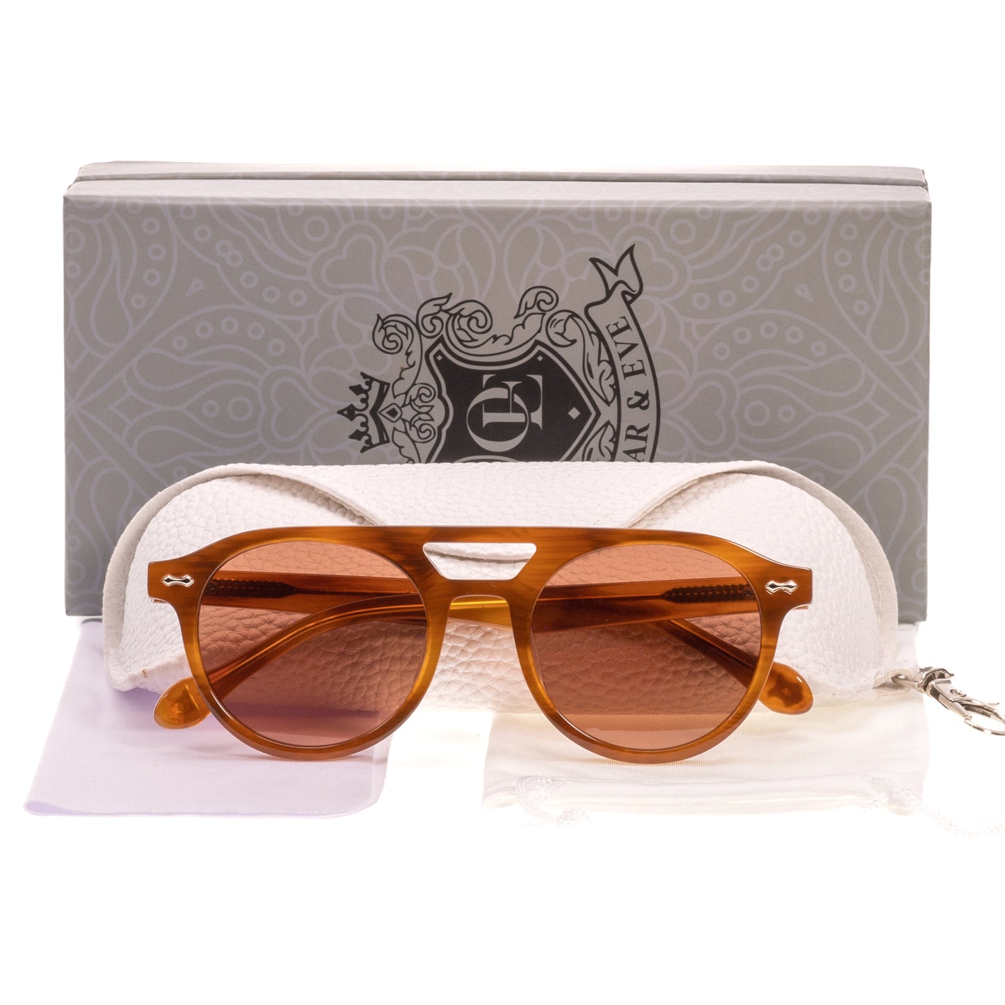 City - Tortoise Frame Brown Lens