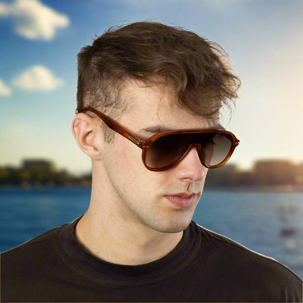 Ashbourne - Tortoise Frame  Brown Gradient Lens