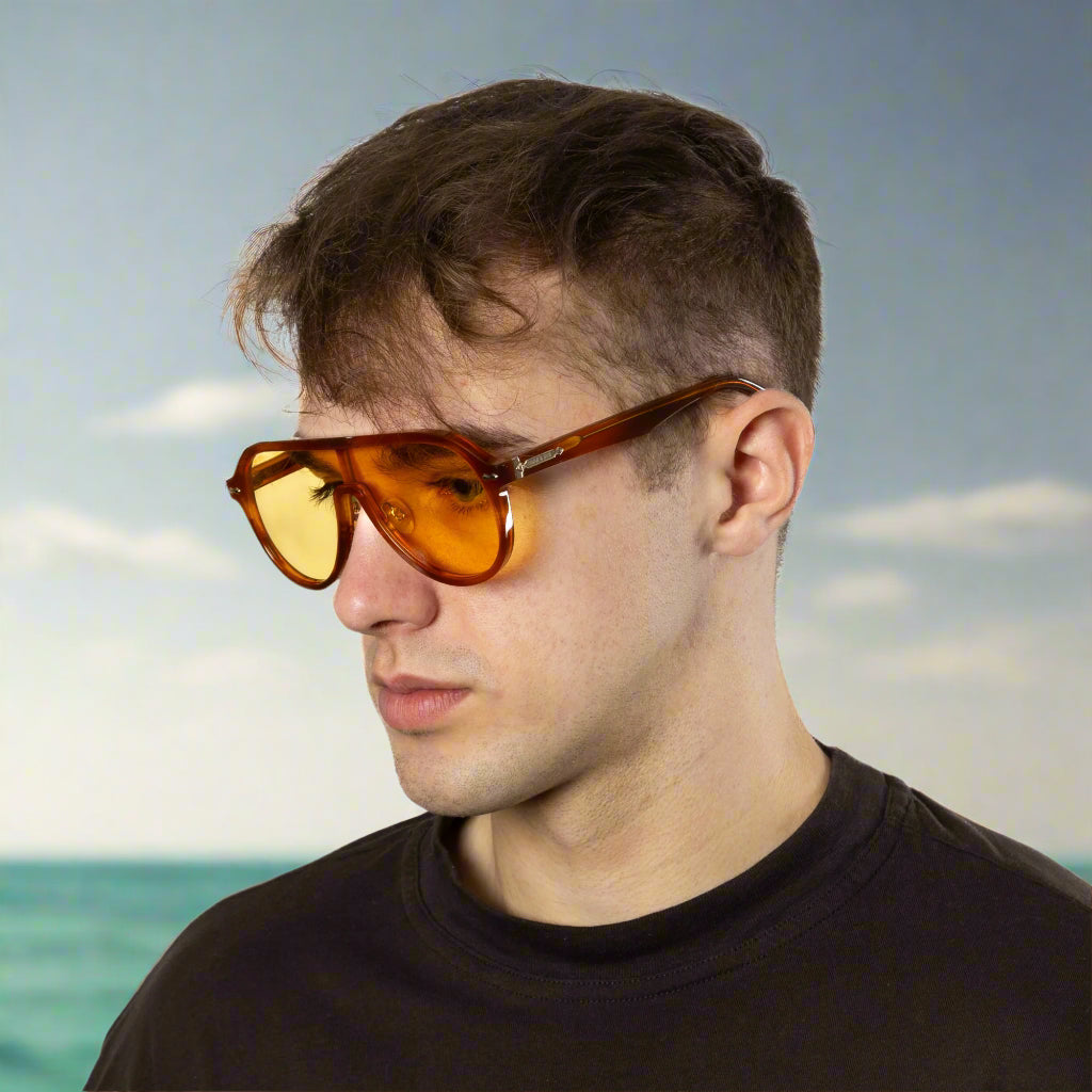 Paignton - Tortoise Frame Yellow Lens