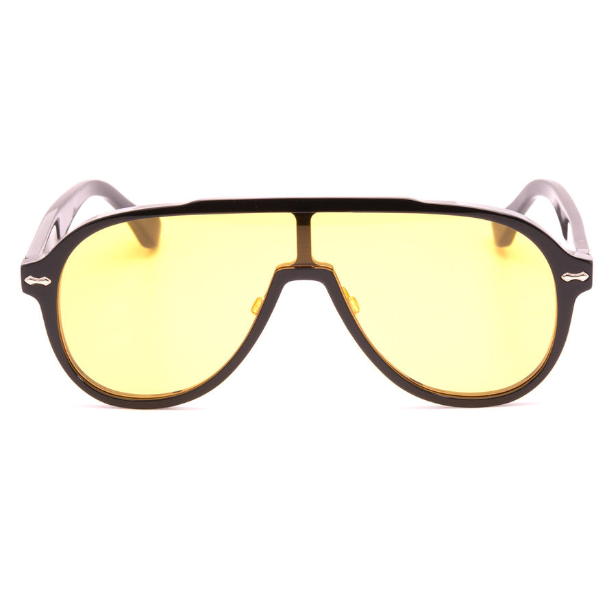 Ashbourne - Black Frame Yellow Lens