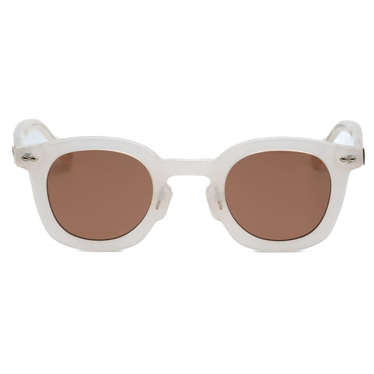 Shenstone - Ivory Frame Brown Lens
