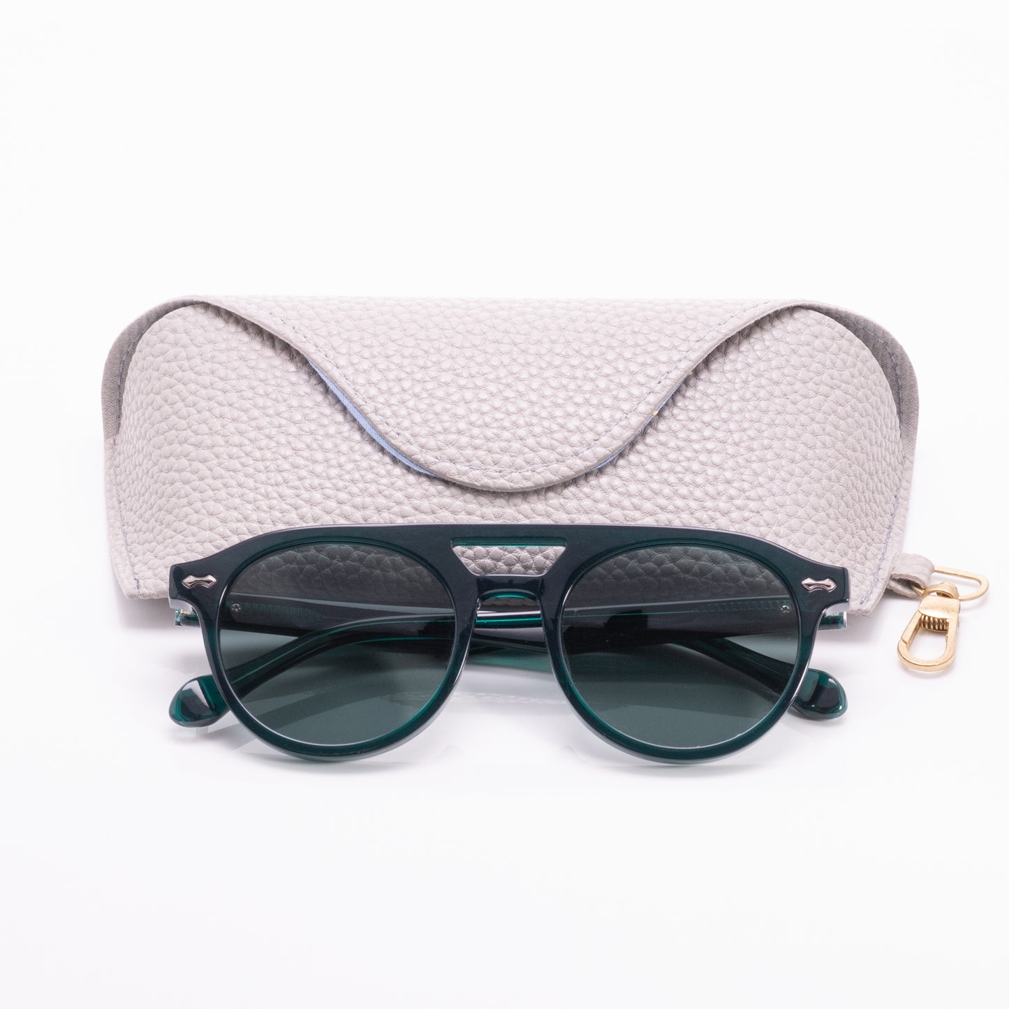 City - Green Translucent Frame Green Lens