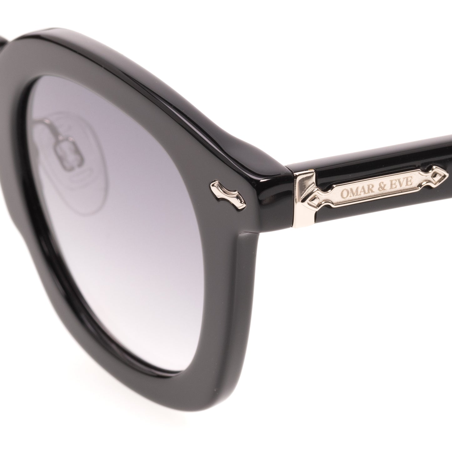 Shenstone - Black Shiny Frame Black Gradient Lens
