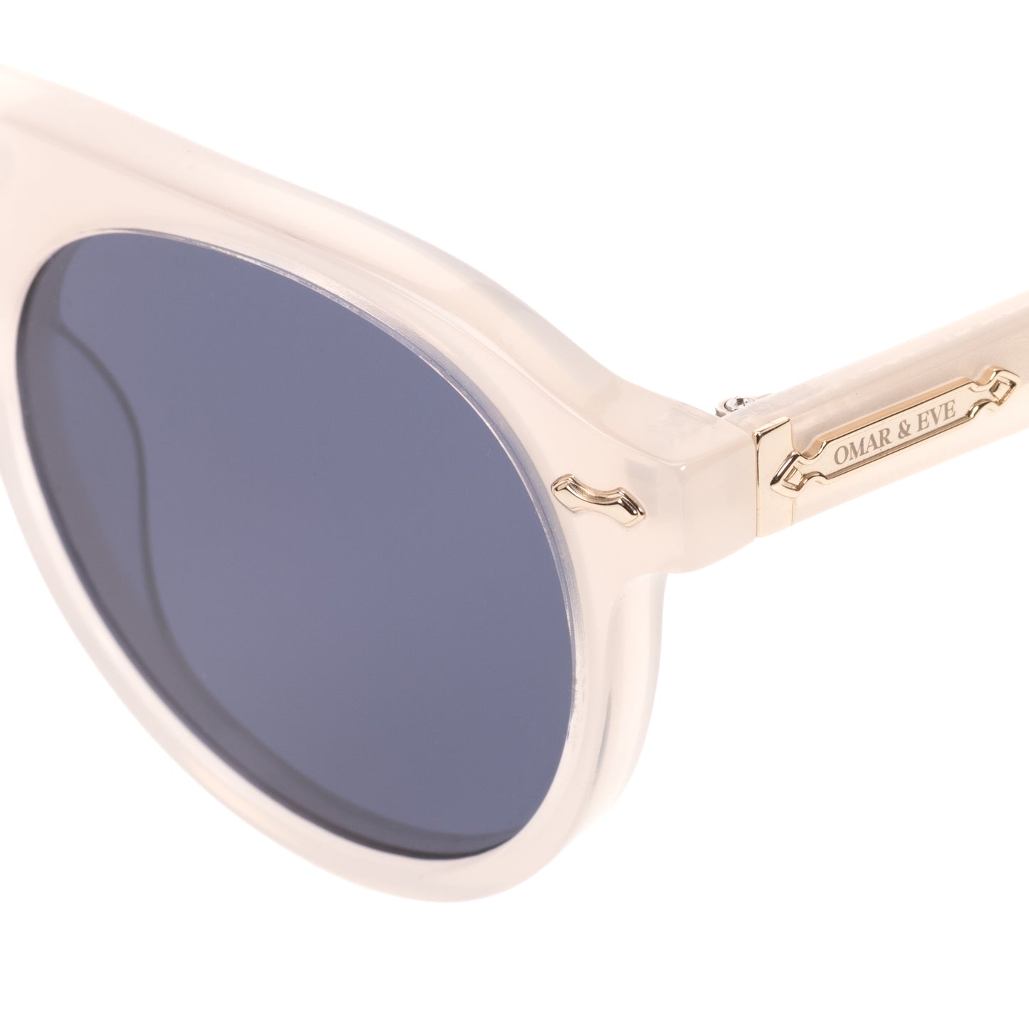City - Ivory Frame Blue Tint