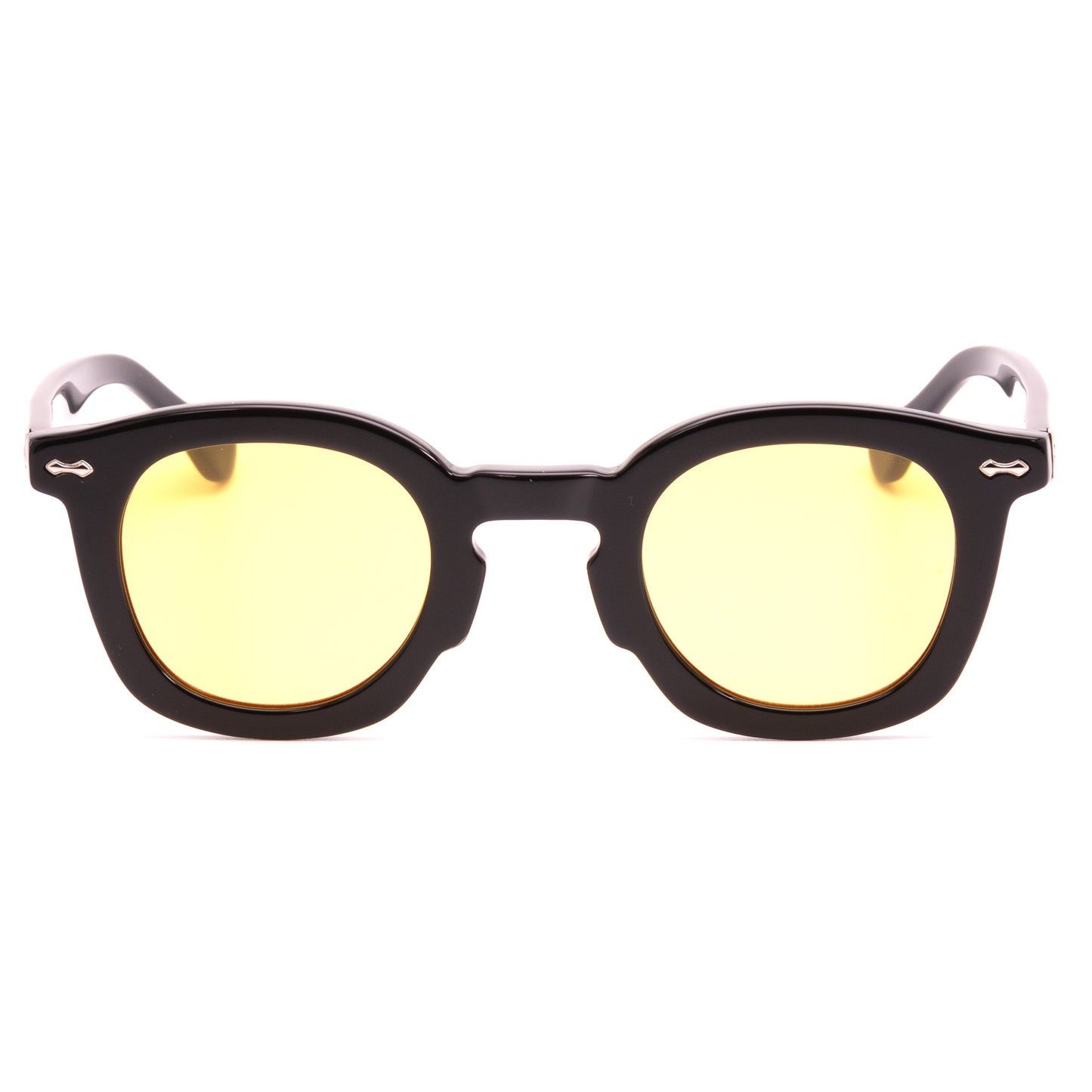 Shenstone - Black Shiny Frame Yellow Lens