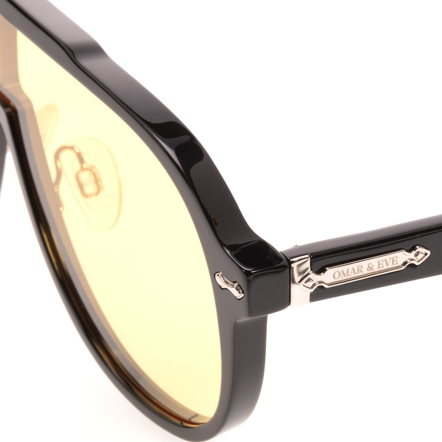 Ashbourne - Black Frame Yellow Lens