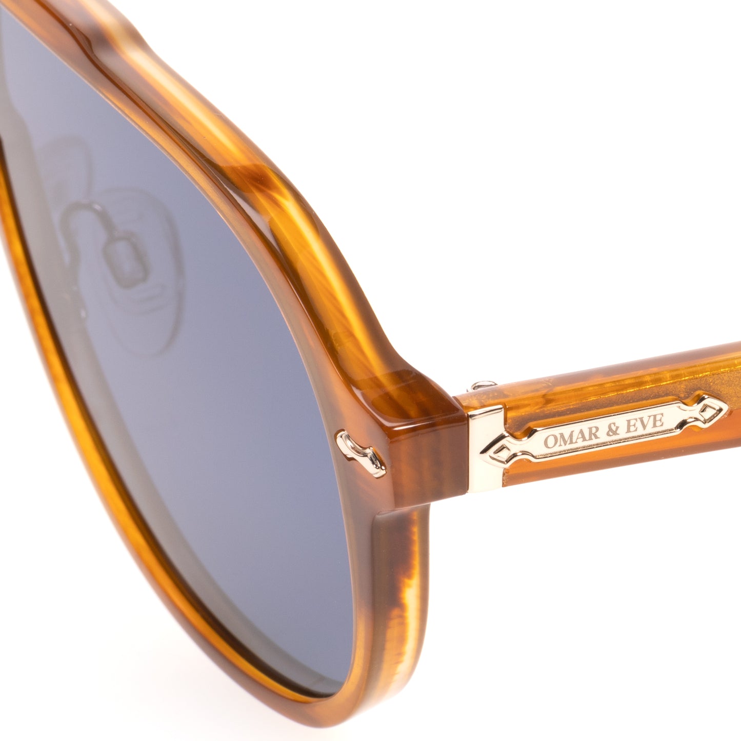 Ashbourne - Tortoise Frame Blue Lens