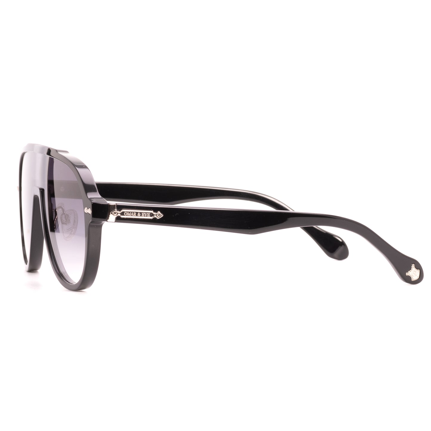 Ashbourne - Black Frame Gradient Black Lens