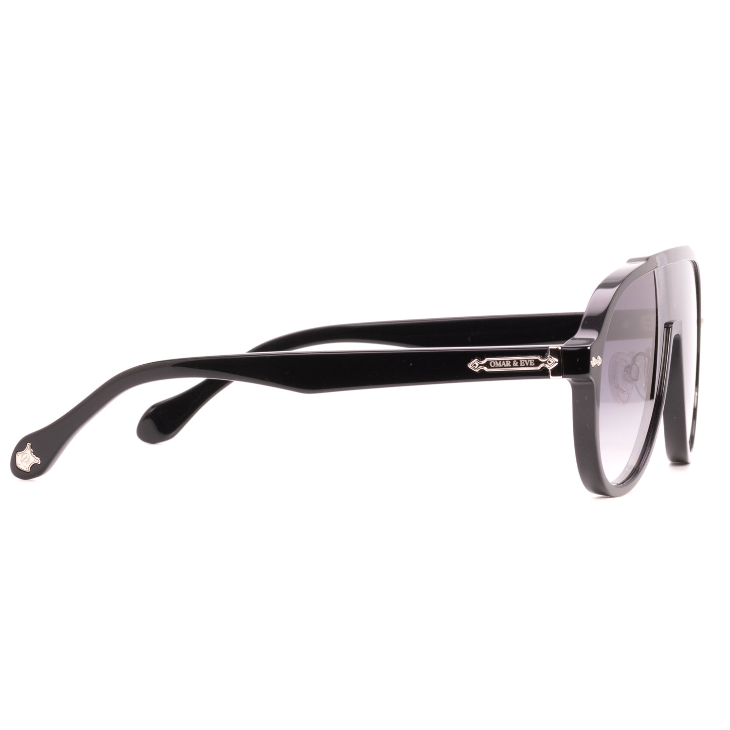 Ashbourne - Black Frame Gradient Black Lens