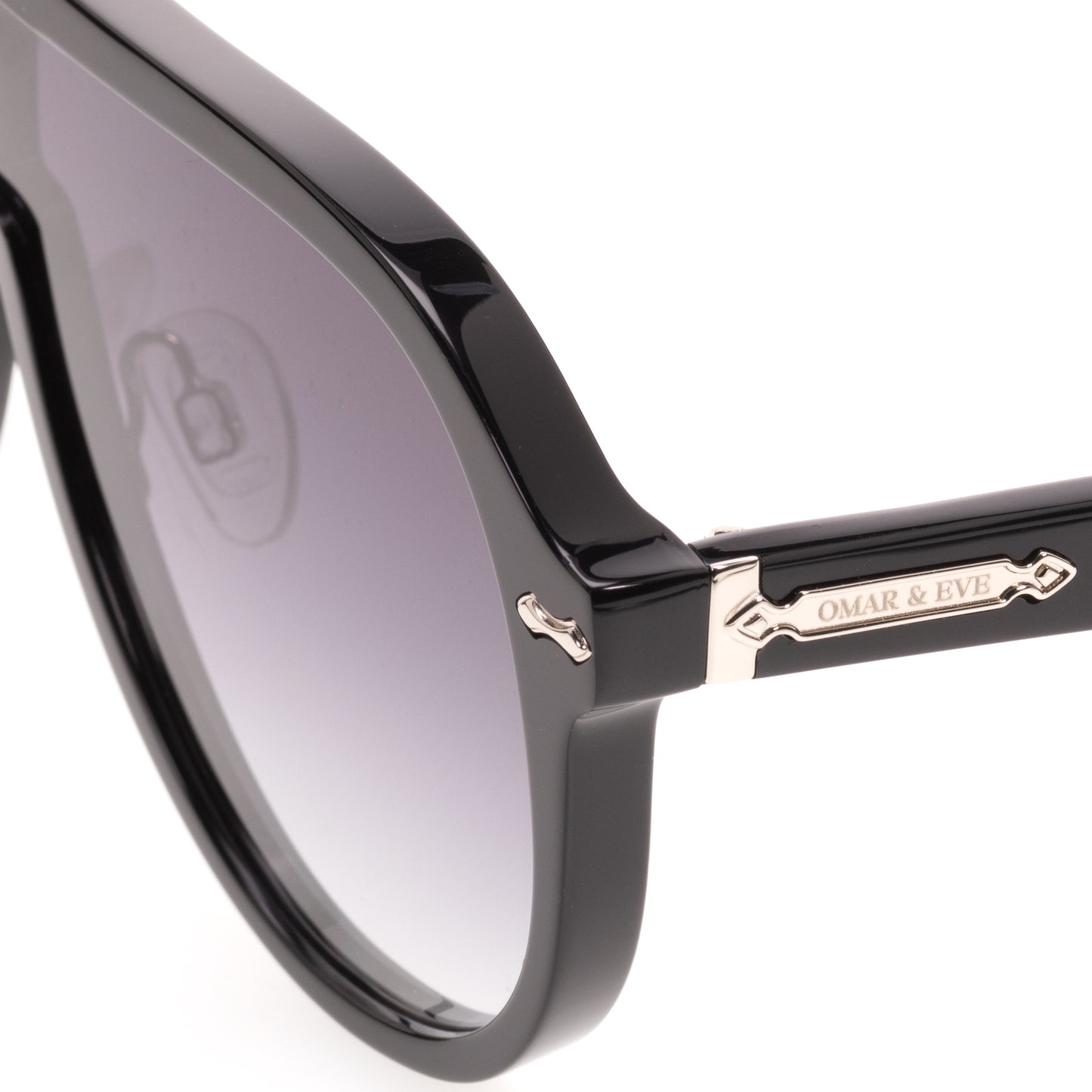 Paignton - Black Frame Black Gradient Lens