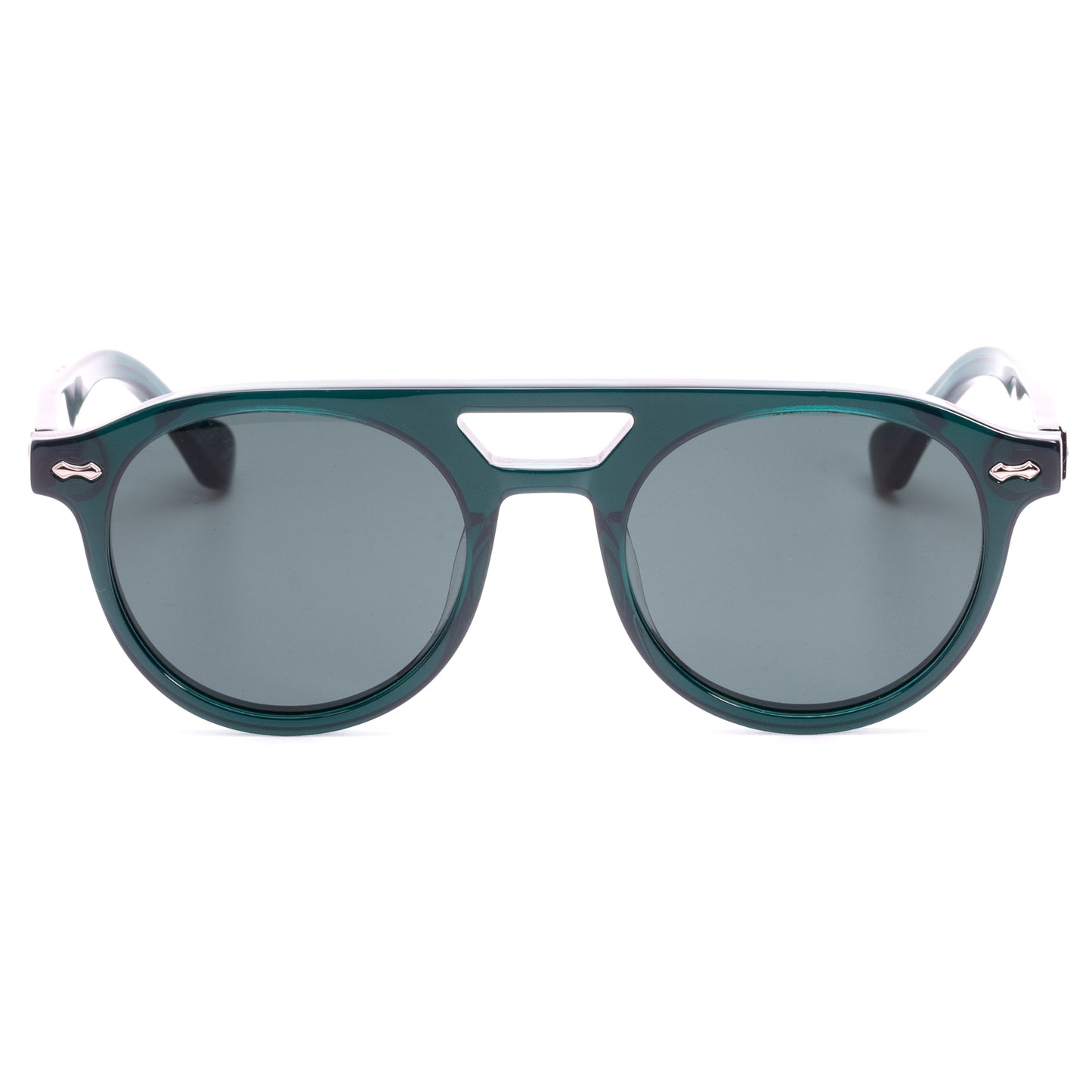 City - Green Translucent Frame Green Lens