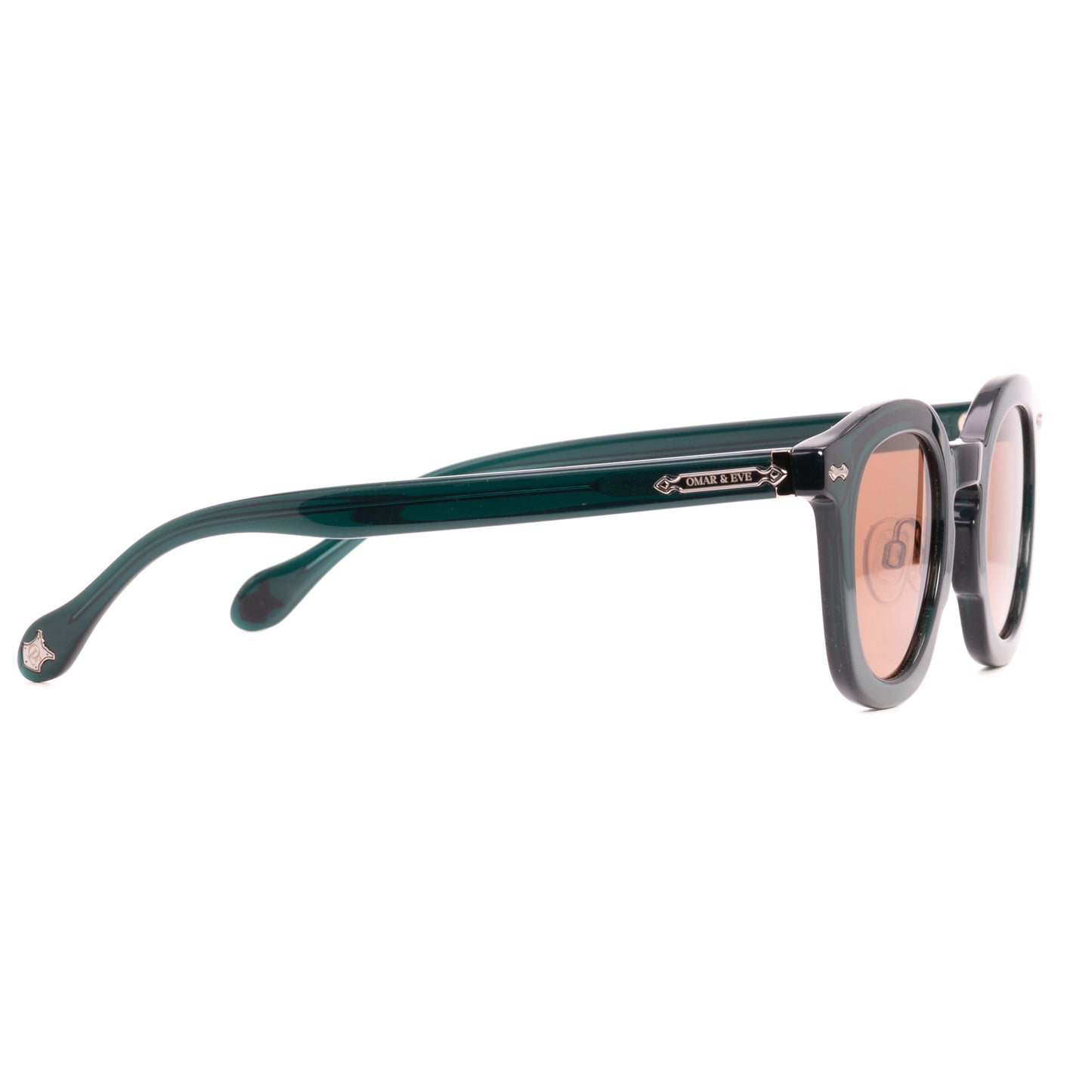 Shenstone - Green Transparent Frame Brown Lens