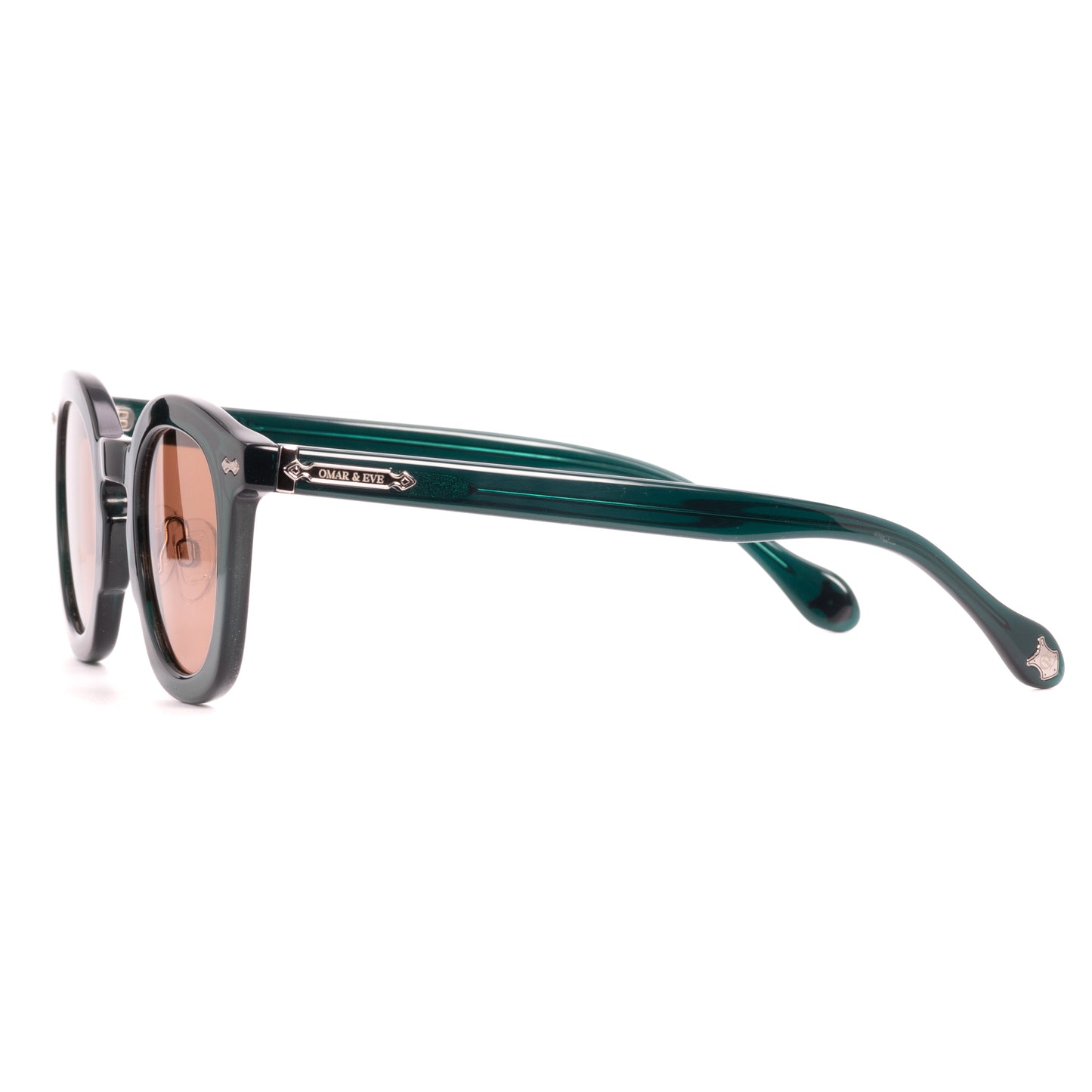 Shenstone - Green Transparent Frame Brown Lens