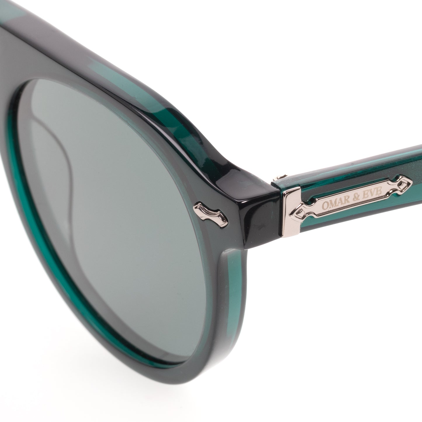 City - Green Translucent Frame Green Lens