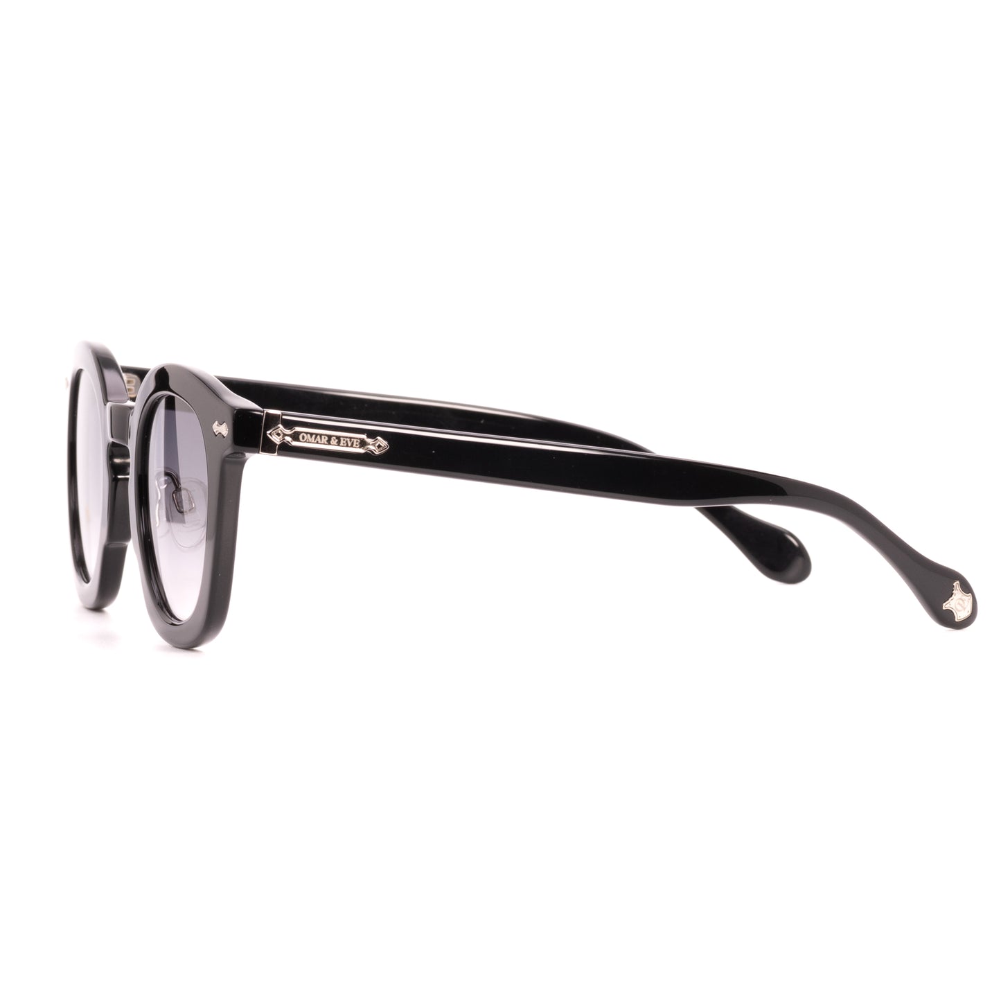 Shenstone - Black Shiny Frame Black Gradient Lens