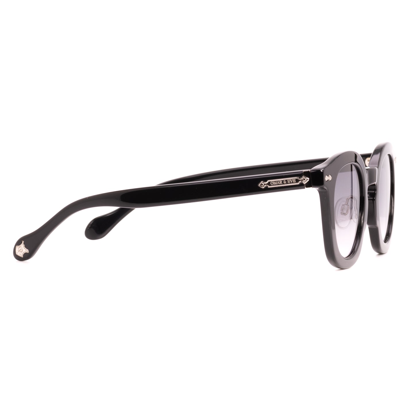 Shenstone - Black Shiny Frame Black Gradient Lens