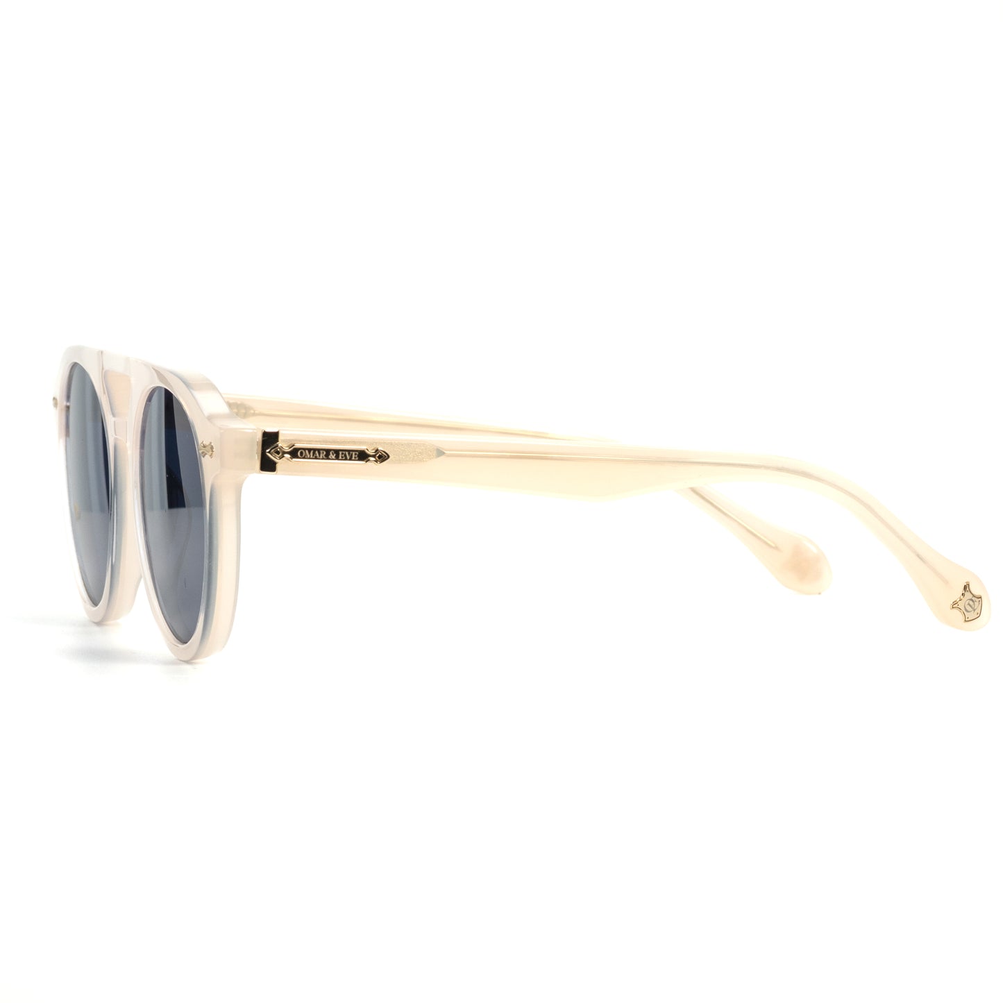 City - Ivory Frame Blue Tint