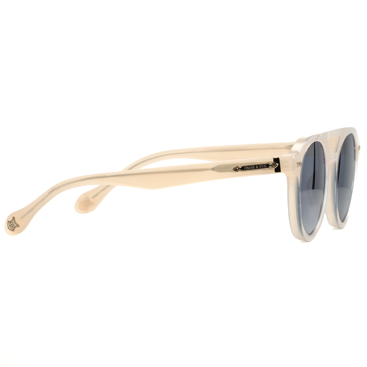 City - Ivory Frame Blue Tint