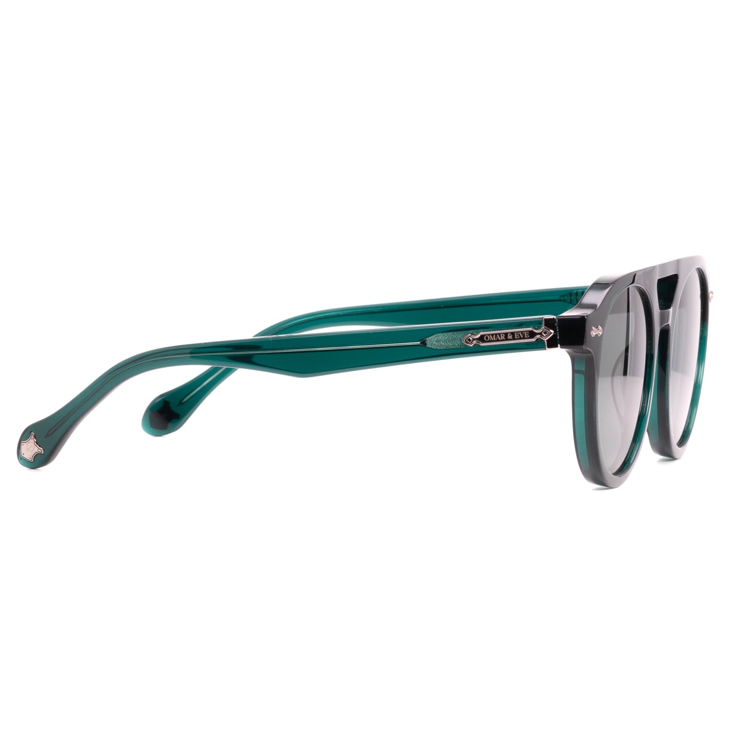 City - Green Translucent Frame Green Lens