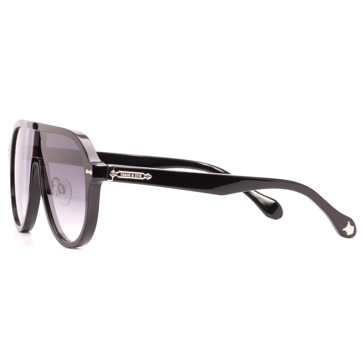 Paignton - Black Frame Black Gradient Lens