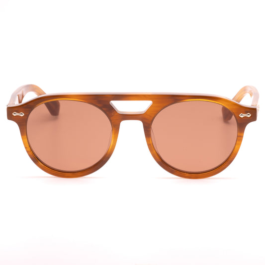 City - Tortoise Frame Brown Lens