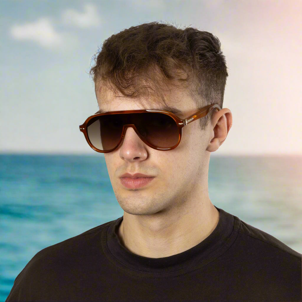 Ashbourne - Tortoise Frame  Brown Gradient Lens