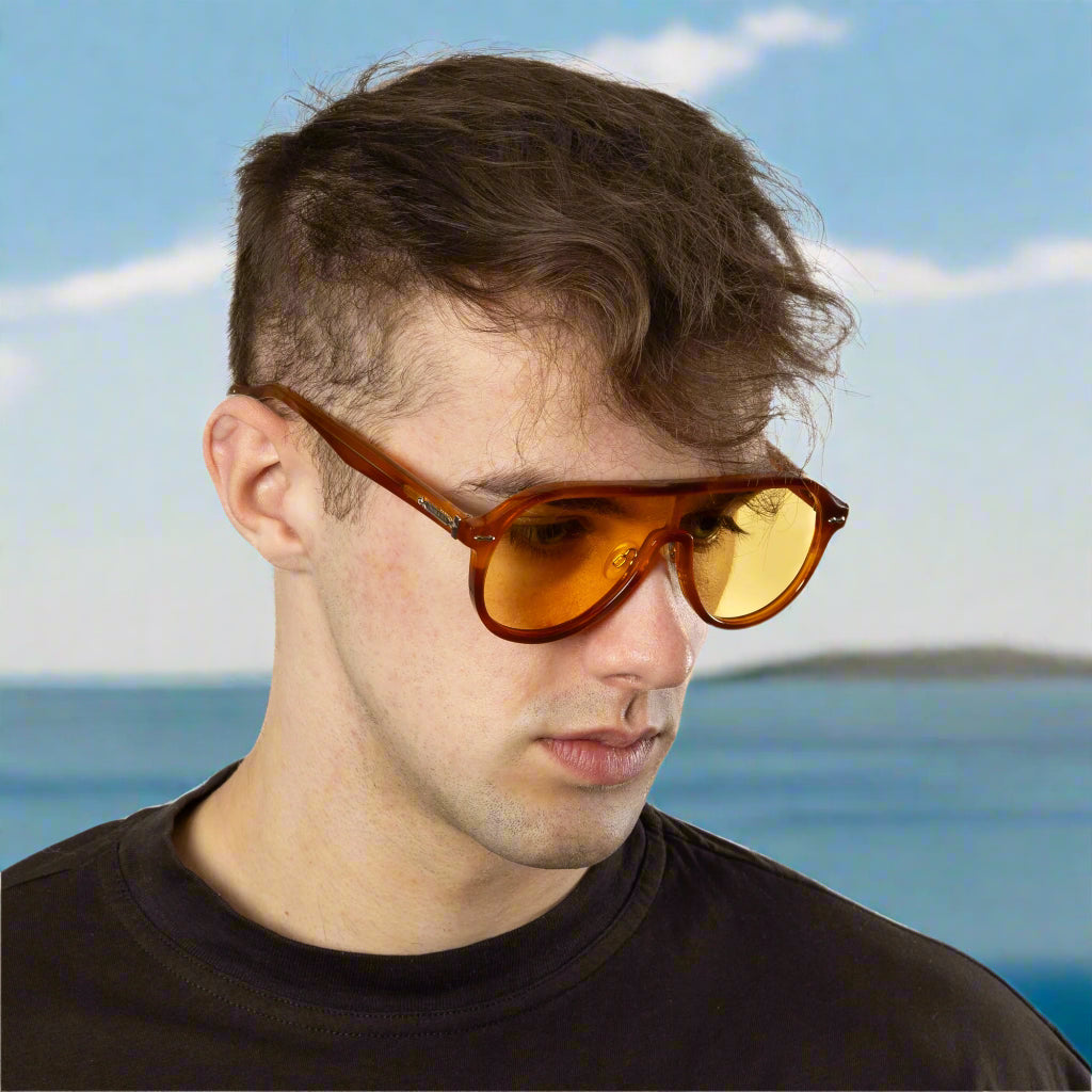 Paignton - Tortoise Frame Yellow Lens