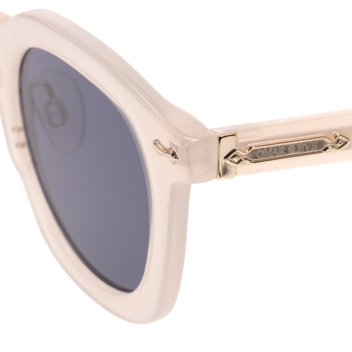 Shenstone - Ivory Frame Blue Lens