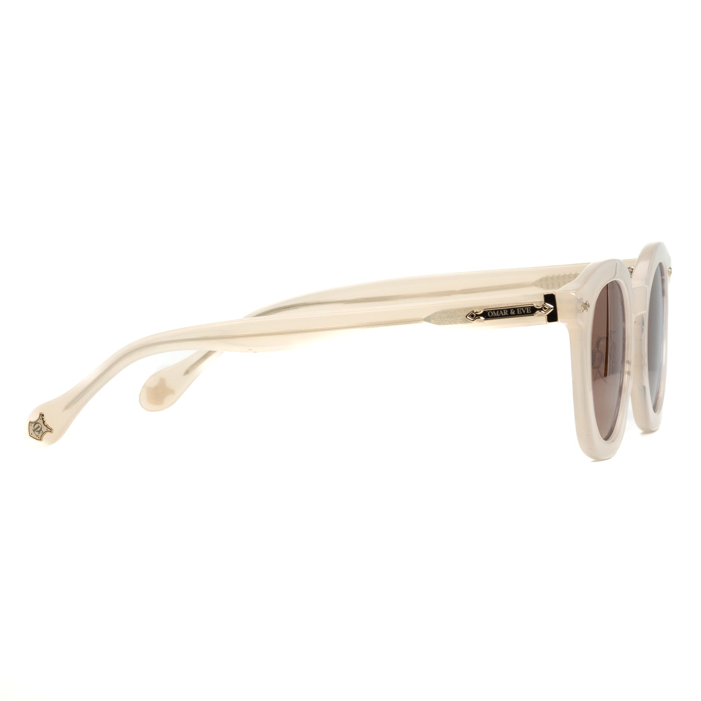 Shenstone - Ivory Frame Brown Lens