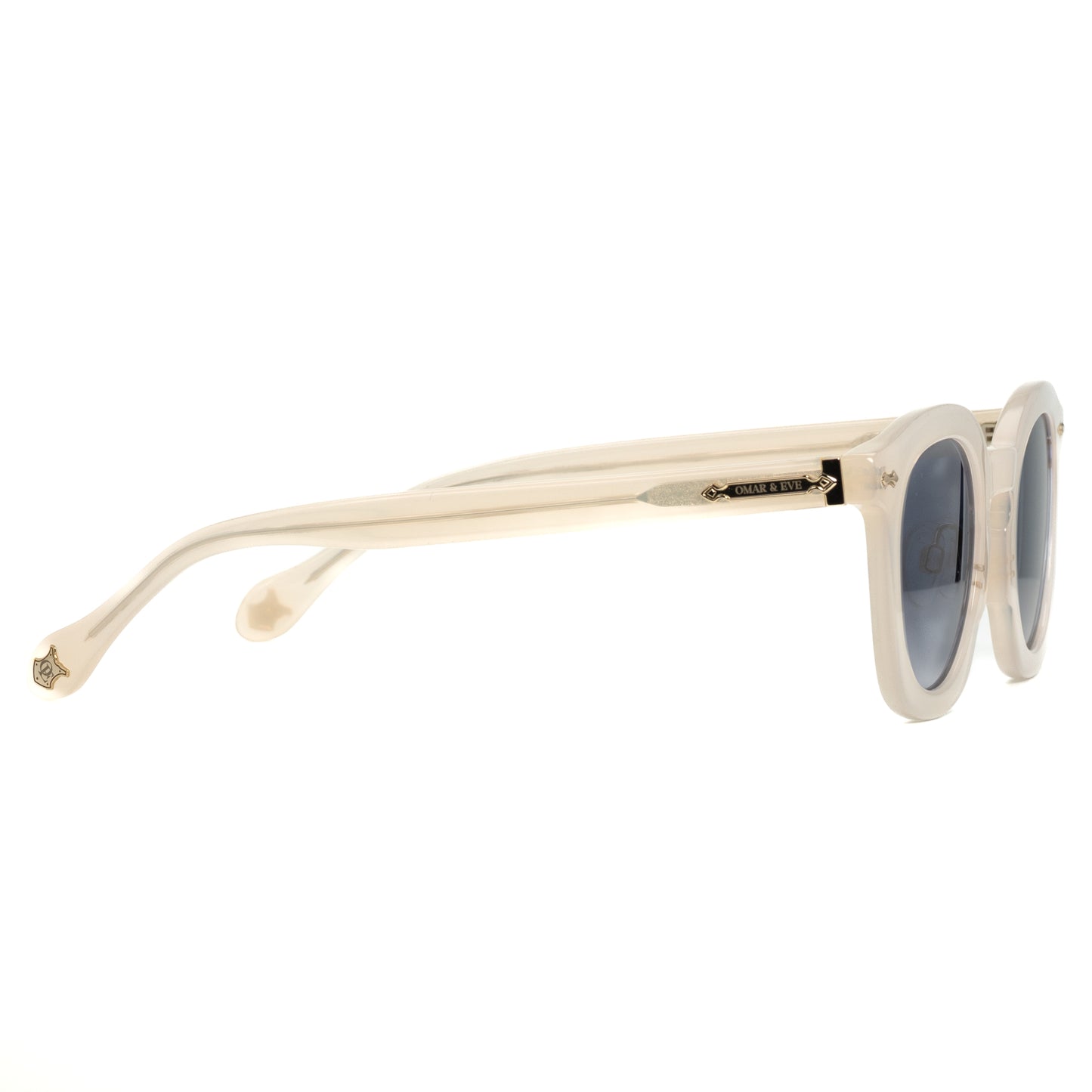 Shenstone - Ivory Frame Blue Lens
