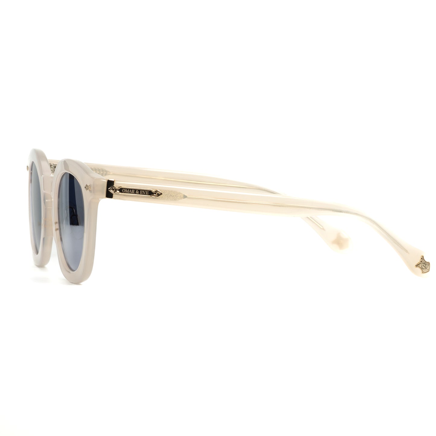 Shenstone - Ivory Frame Blue Lens
