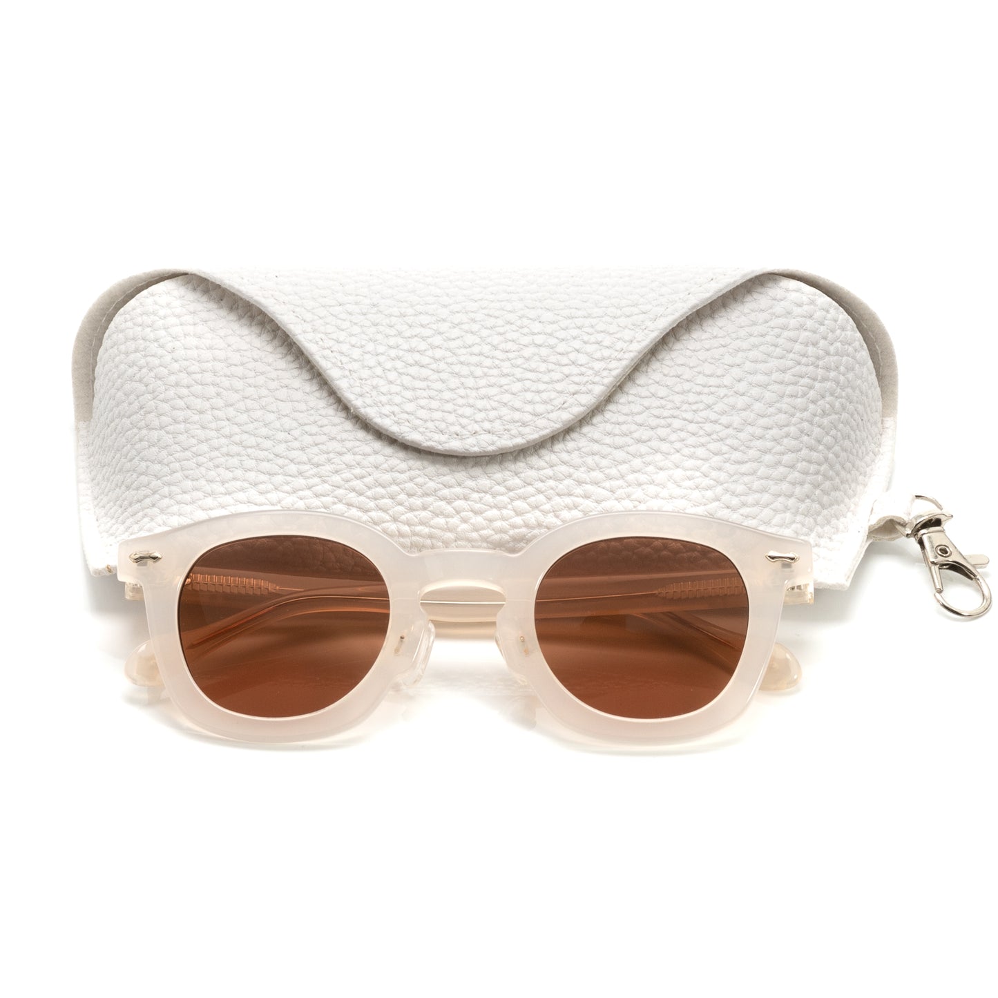 Shenstone - Ivory Frame Brown Lens