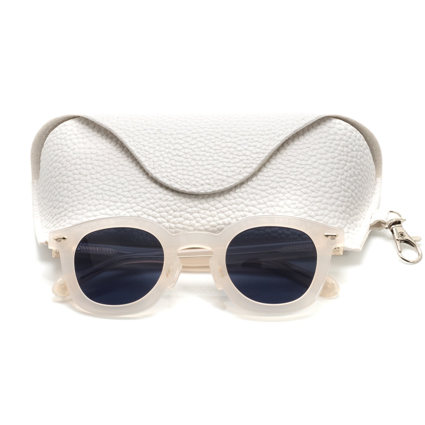 Shenstone - Ivory Frame Blue Lens