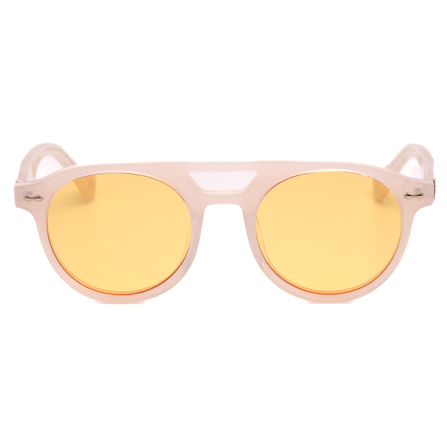 City - Ivory Frame Yellow Lens